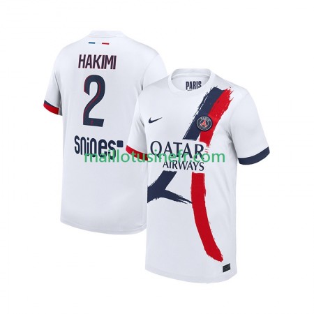 Maillot de Foot Paris Saint-Germain Hakimi 2 Extérieur 2025-26 Maillot de Foot Paris Saint-Germain Hakimi 2 Extérieur 2025-26